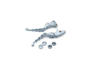 Zombie Hand Control Levers Chrome Hydraulic Clutch For 14-16 Touring