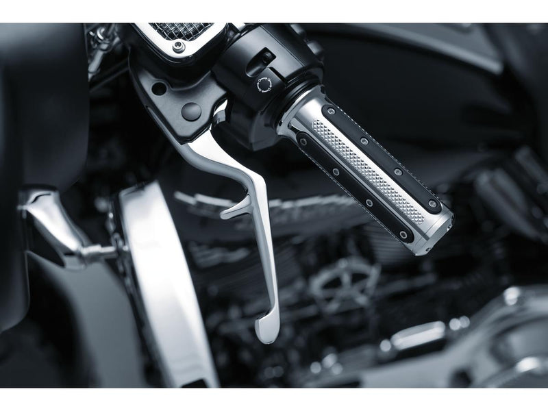 Trigger Hand Control Levers Chrome Hydraulic Clutch For 17-Up Touring