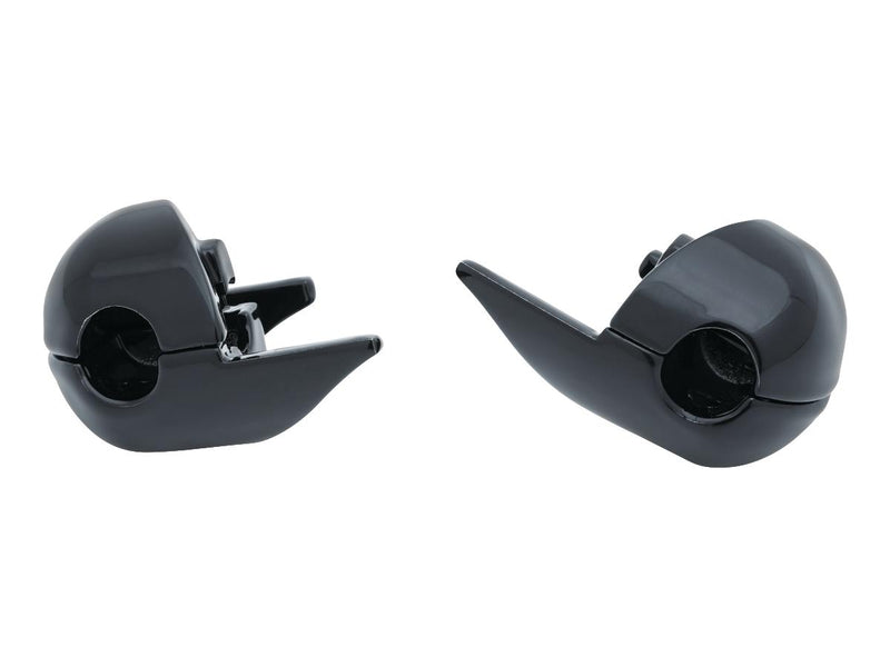 Atto Rear Turn Signals Adapters For Indian Gloss Black