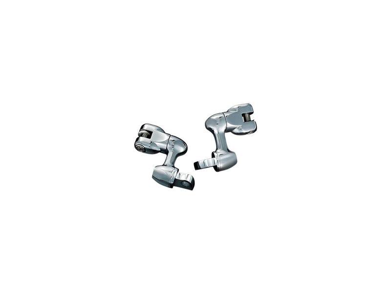 Adjustable Lockable Offsets With Male Mount Adapter Chrome - 2 Inch