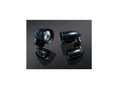 Gloss Black Fairing Mounted Driving Lights With Turn Signals