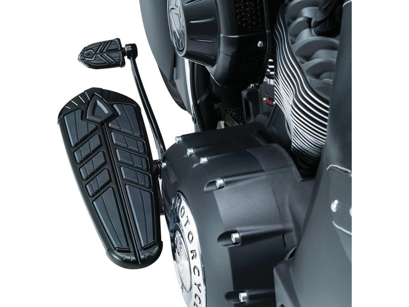 Spear Floorboard Inserts For Indian Satin Black
