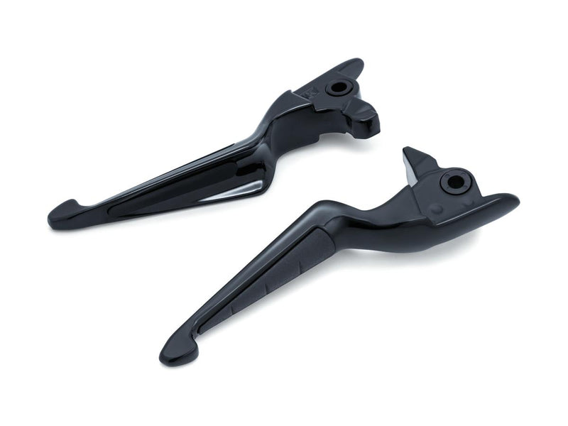 ISO Hand Control Replacement Lever Gloss Black Hydraulic Clutch