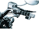 Contoured Iso Throttle Boss Right Side Chrome