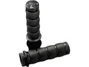 ISO Universal Grips Gloss Black Throttle Cables - 1 Inch