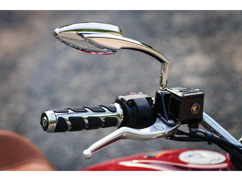 Kinetic Grips Chrome Throttle By Wire Throttle Cables - 7/8 Inch