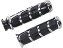 Kinetic Grips Chrome Throttle By Wire Throttle Cables - 1 Inch