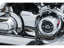 Precision Oil Line Cover Chrome