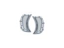 Mesh Headlight Vent Accent Chrome