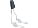 Simple Passenger Backrest 18-Up FLHC,FLDE, FXBB Chrome