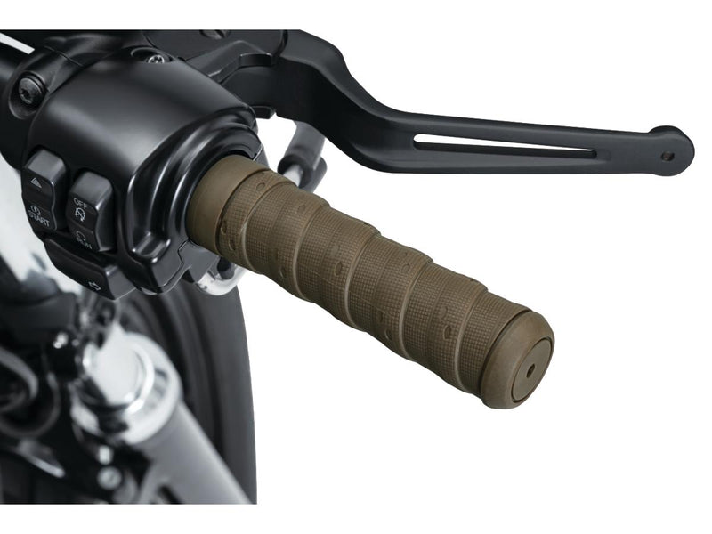 Classic Wrap Grips Brown 1 Inch Throttle By Wire Throttle Cables