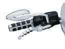 Zombie Hand Control Left / Right Levers Chrome Cable Clutch For 18-23 Softail