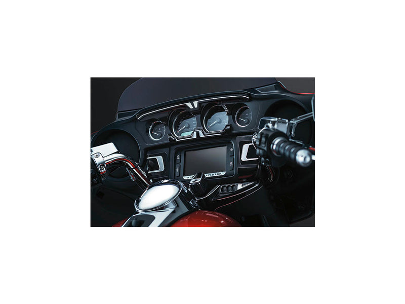 Tuxedo Media Door & Side Panel Accent Trim Black