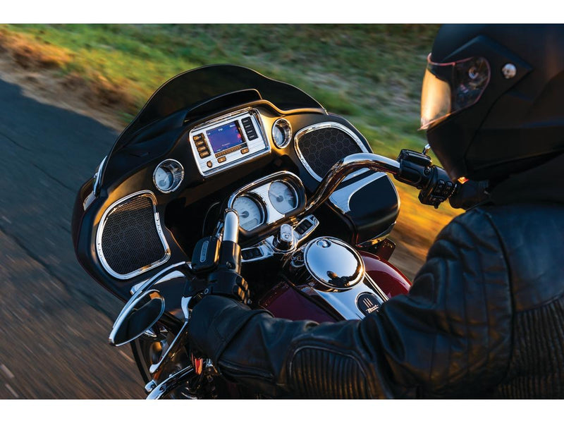 Tri-Line Stereo Trim For Road Glide Chrome