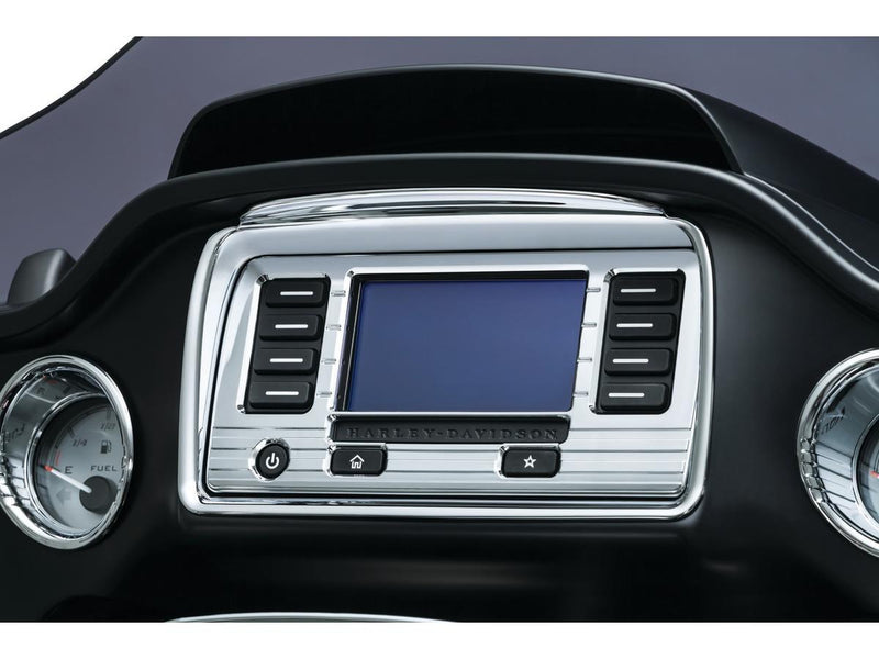 Tri-Line Stereo Trim For Road Glide Chrome