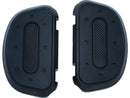 Heavy Industrie Passenger Floorboards Satin Black For 84-17 Softail