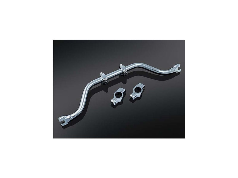 Adjustable Mustache Bar Chrome For 86-17 Softail