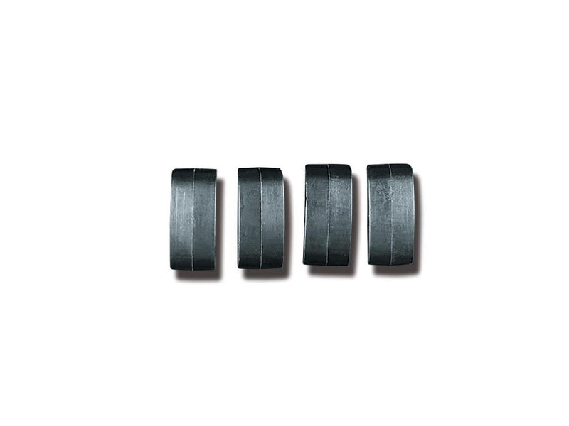 Small ISO And Trident Peg Replacement Rubbers Black