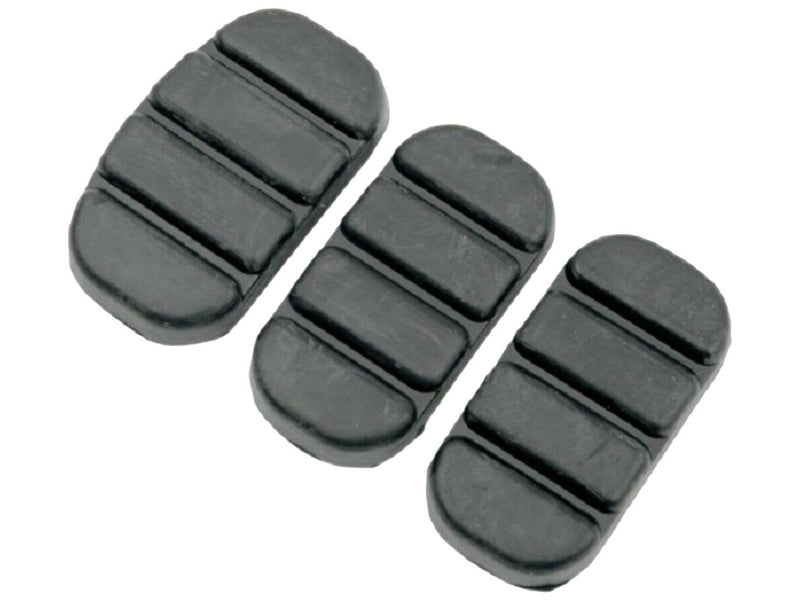 ISO Brake Pedal Pad Replacement Rubber Black 778081