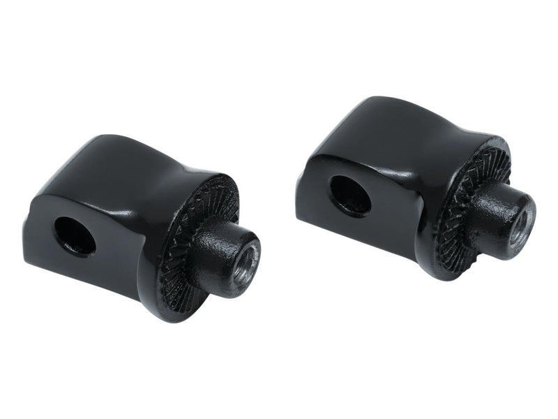 Splined Passenger Peg & Board Adapter Gloss Black