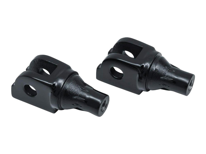 Tapered Male Mount Driver Peg Adapters Gloss Black