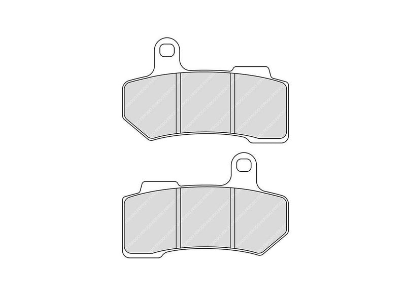 Sintered Replacement Brake Pads Sinter Rear For 06-17 V-Rod