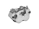 4-Piston Brake Caliper Polished For DOT5 Brake Fluid