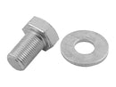 Steering Stem Bolt Including Washer / With Tread For Stem Cap Zinc Plated