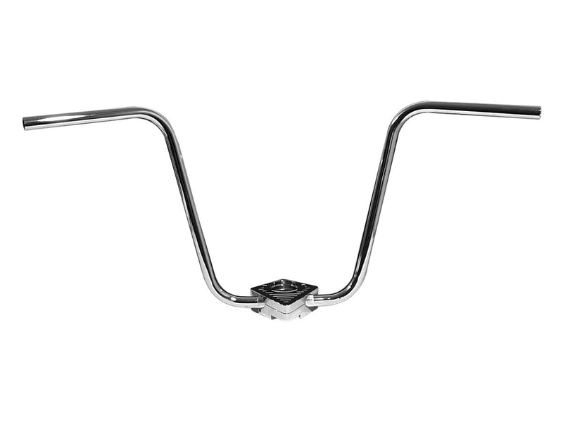 460 Ape Hanger Handlebar Non-Dimpled Chrome - 1 Inch