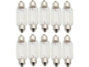 Replacement Bulb 12V/18W Clear Pack Of 10
