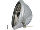 Bates Style 5 Headlight Housing Chrome 3/4 Inch