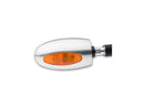 BL 1000 Halogen Bar End Turn Signal Aluminium Satin Orange Halogen