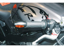BL 1000 Halogen Bar End Turn Signal Aluminium Satin Orange Halogen