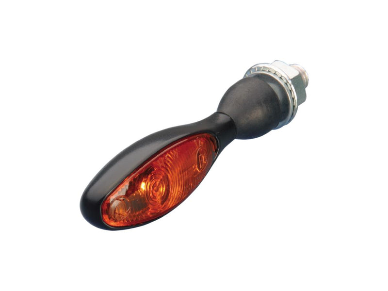 Micro 1000 Halogen Turn Signal Black Orange Halogen