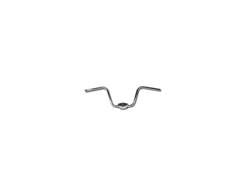 H310 Ape Hanger Handlebar Dimpled 3-Hole Chrome - 1 Inch