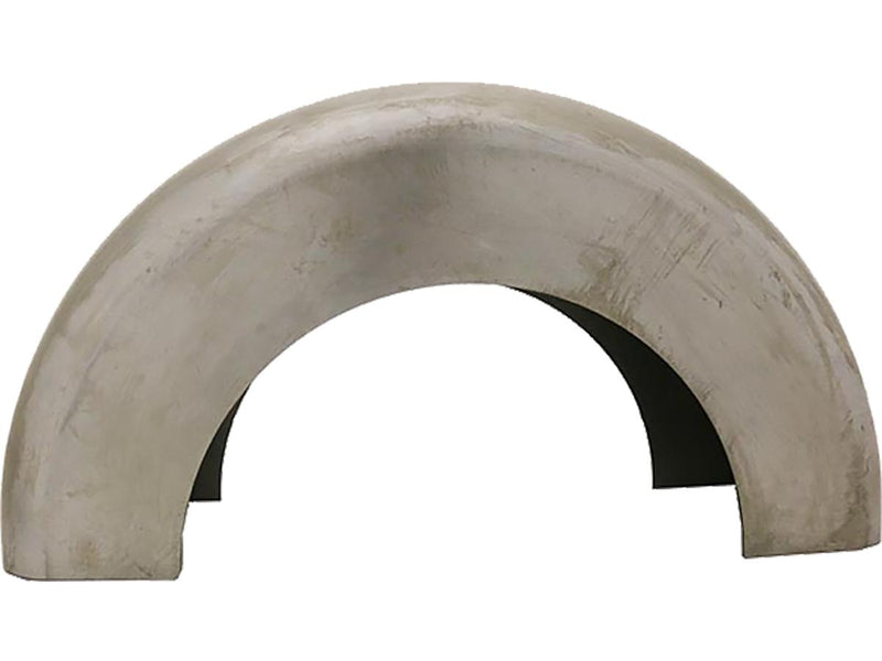 Roll-Your-Own Custom Blank Steel Front Fender Smooth-Side With 13-3/8" Radius - 6 Inch