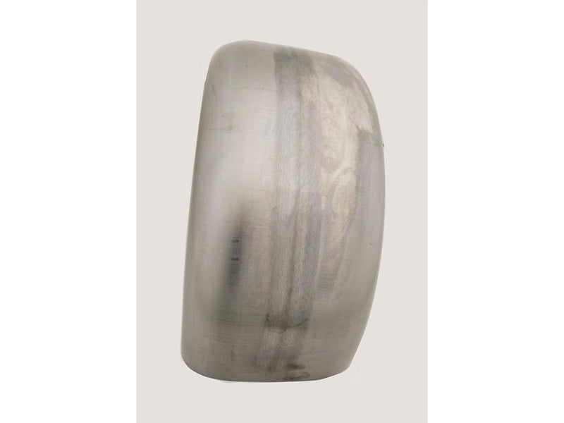 Roll-Your-Own Custom Blank Steel Rear Fender Smooth Side With 13 3/8" Radius Raw - 9 Inch