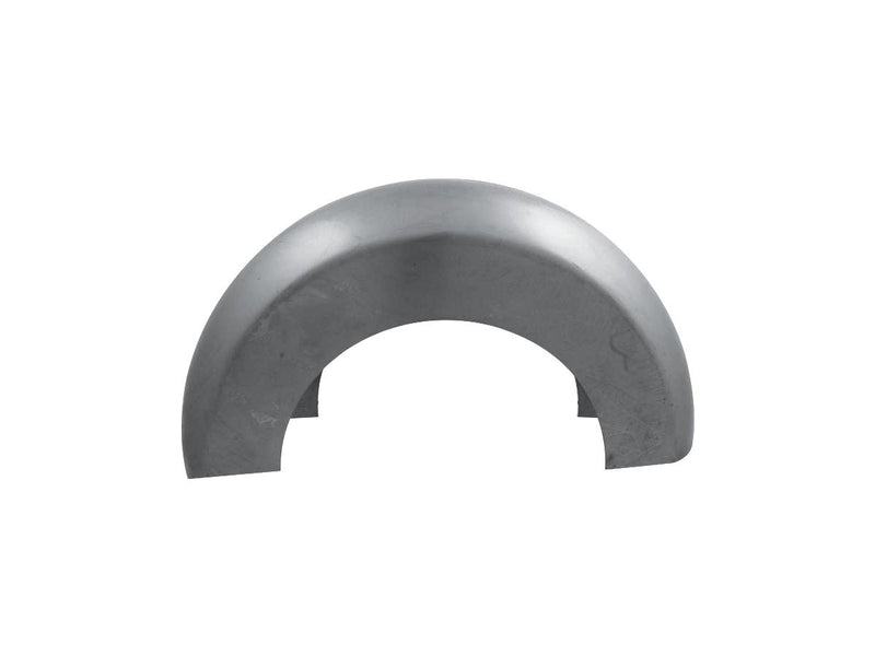 Roll-Your-Own Custom Blank Steel Rear Fender Round Top With 13-3/8" Radius - 15-3/4"