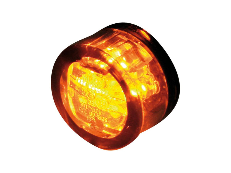 Micro Pin Led Turn Signal Diameter(Mm): 18 / Depth(Mm): 13 / Approved For Rear Installation Smoke Led