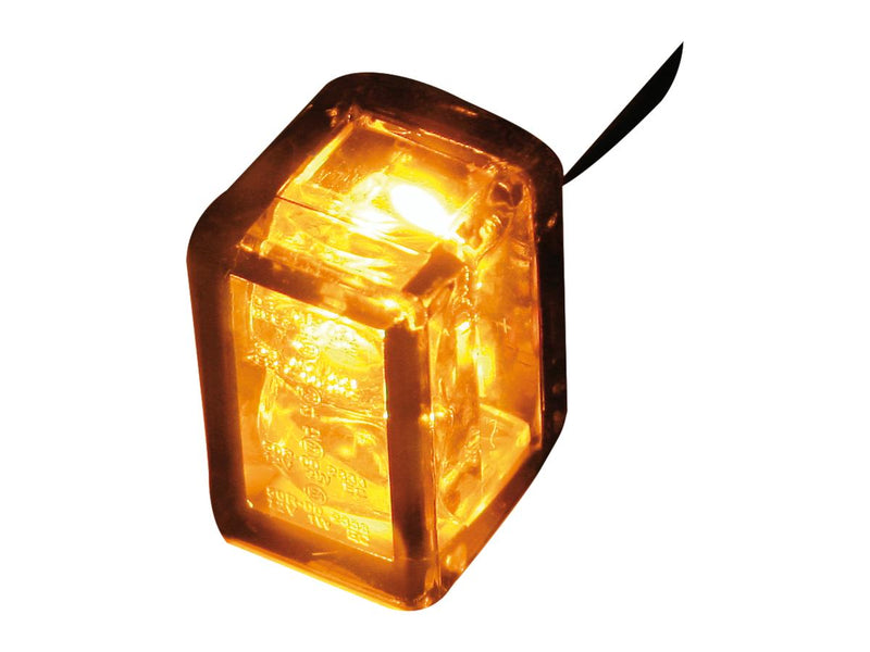 Cube 2 Smd V Led Turn Signal Height(Mm): 17.5 / Width(Mm): 11 / Depth(Mm): 13 / Approved For Rear Vertical Installation Smoke Led