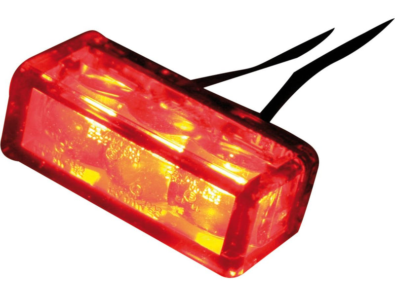 Cube 3 Smd H Led Taillight Height(Mm): 27 / Width(Mm): 10 / Depth(Mm): 13 / Approved For Horizontal Installation Led