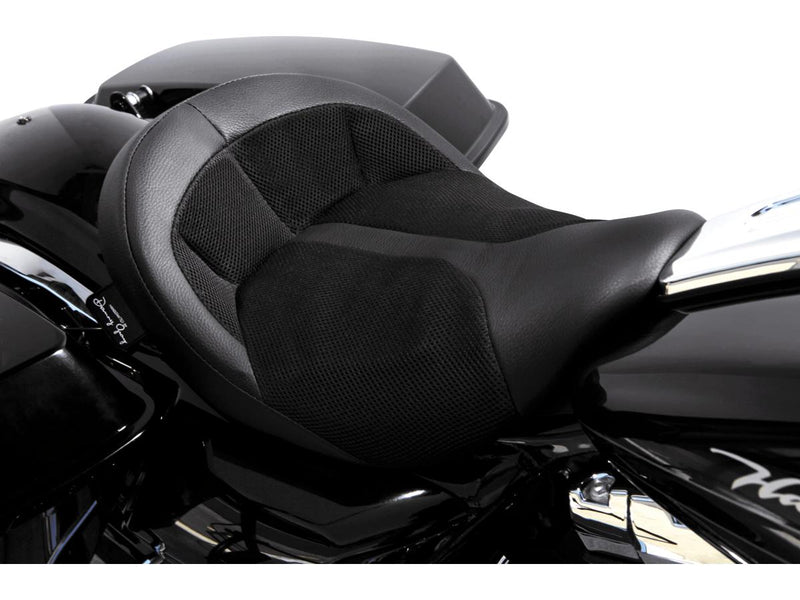 Bigist Solo Air-2 Seat For Touring Models Black