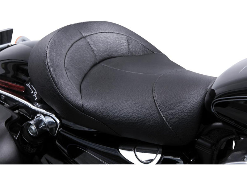 Bigist Solo Air-1 Seat Black Vinyl For 04-20 Sportster