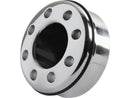Exhaust End Cap Donuts Hole End Cap Polished - 80mm
