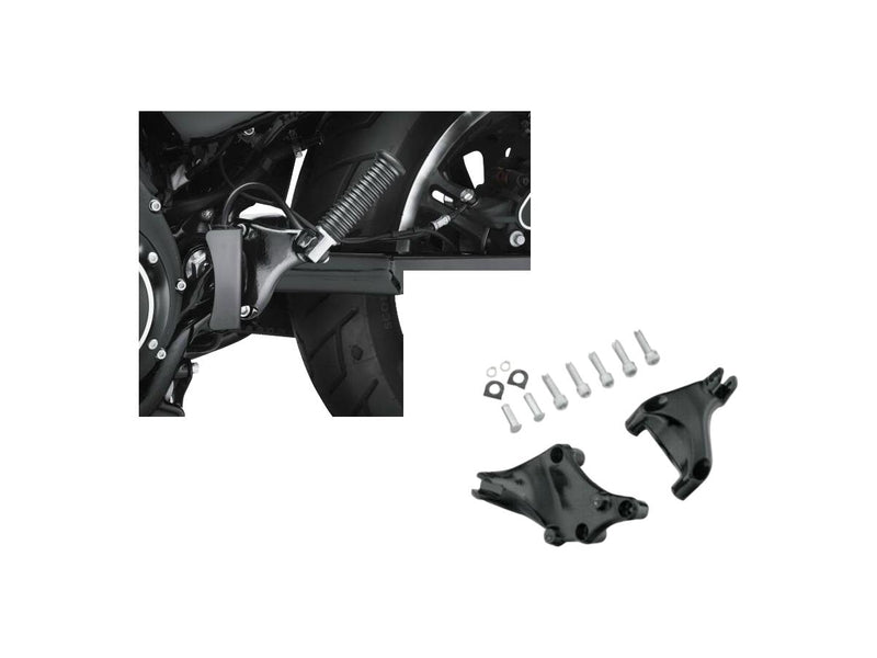 Sportster Passenger Peg Mounts Black