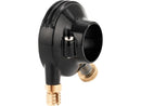 Deluxe External Throttle Housing Single Cable Black - 1 Inch