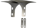 Side Plates Front Fender FXSB Breakout For 130/90B10, MT 90 B16 w/o Cut Out
