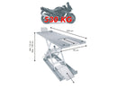 EH 530 Motorcycle Lift Black