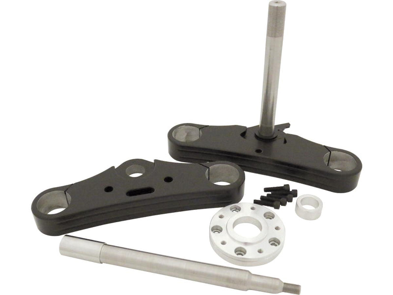 Triple Tree 41mm 0 Degree Black Triple Tree Kit For 07 FXST
