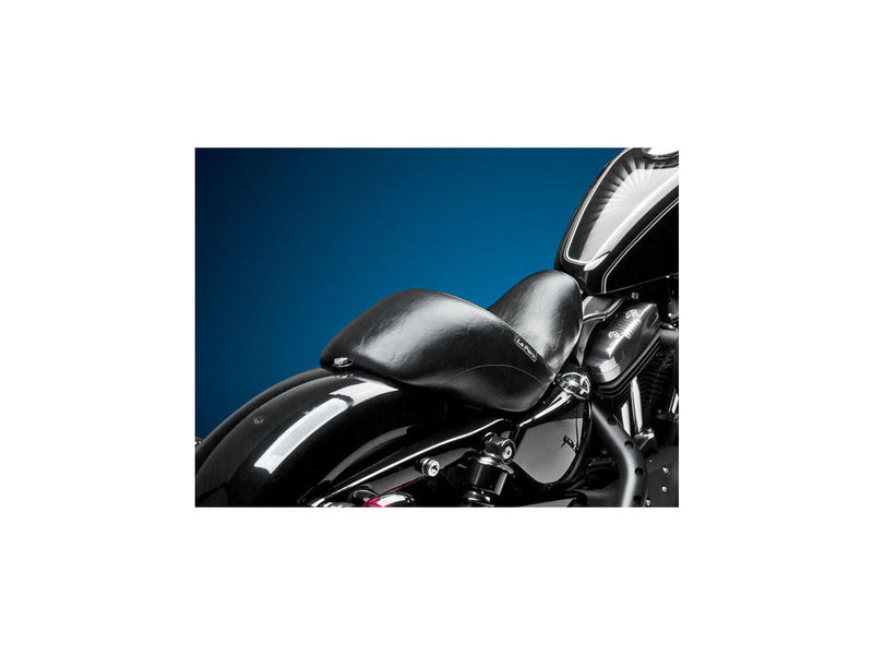 Aviator Up Front Smooth Seat Black Vinyl